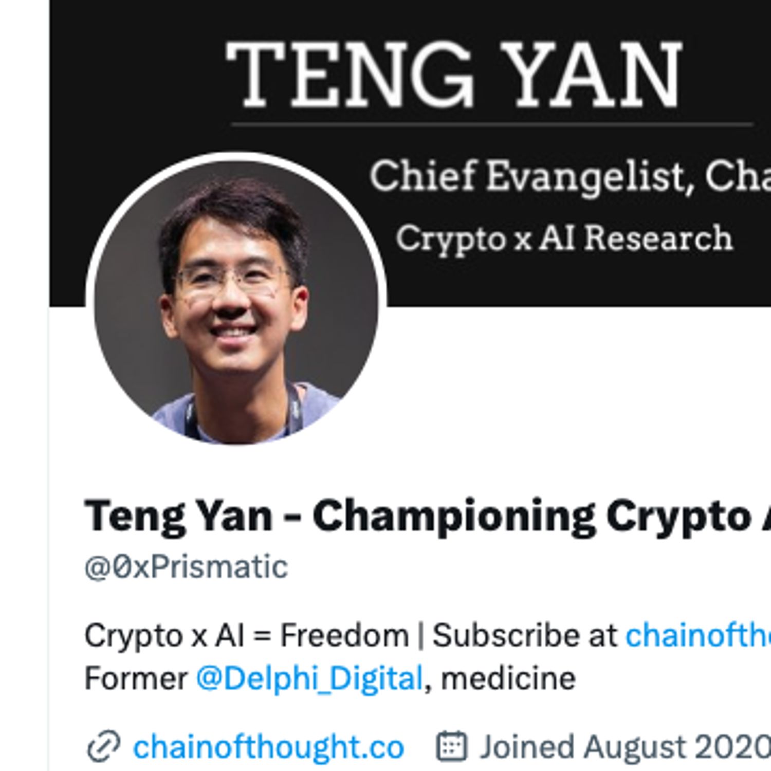 X article on ToT by Teng Yan